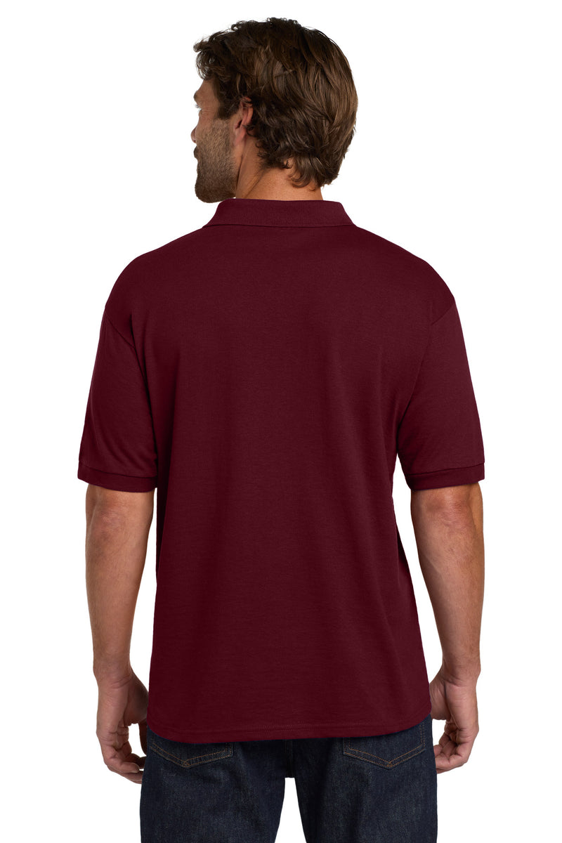 Load image into Gallery viewer, Hanes EcoSmart - 5.2-Ounce Jersey Knit Sport Shirt. 054X

