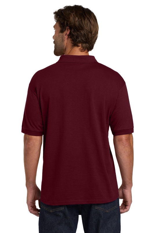 Hanes EcoSmart - 5.2-Ounce Jersey Knit Sport Shirt. 054X
