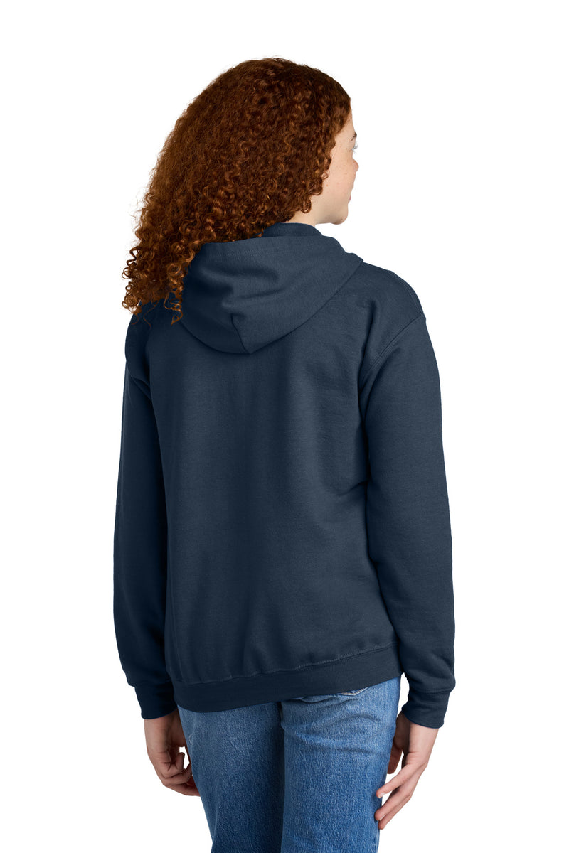 Load image into Gallery viewer, Gildan Youth Heavy Blend Full-Zip Hooded Sweatshirt. 18600B
