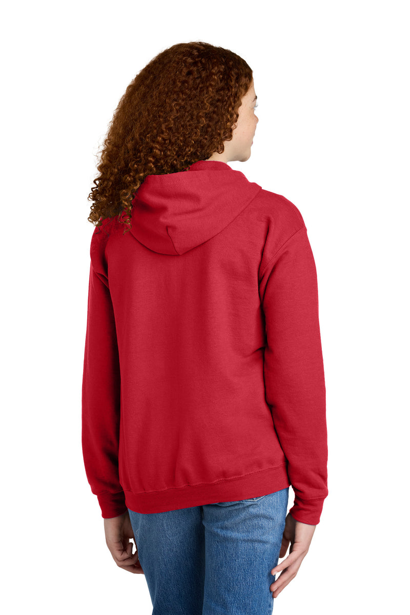 Load image into Gallery viewer, Gildan Youth Heavy Blend Full-Zip Hooded Sweatshirt. 18600B
