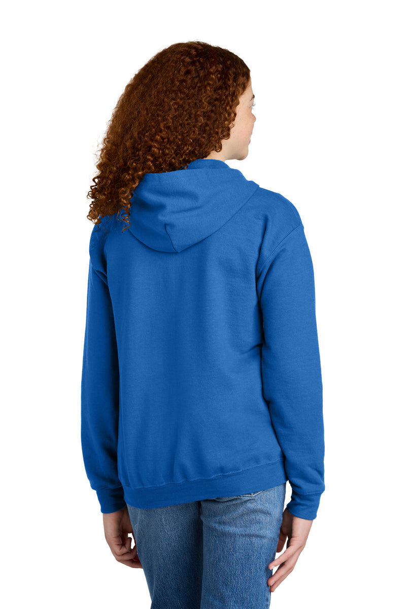 Load image into Gallery viewer, Gildan Youth Heavy Blend Full-Zip Hooded Sweatshirt. 18600B

