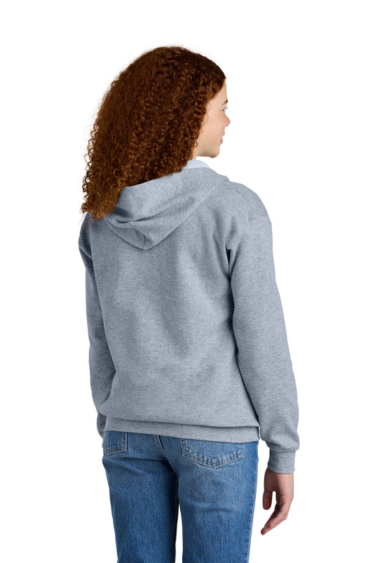 Gildan Youth Heavy Blend Full-Zip Hooded Sweatshirt. 18600B