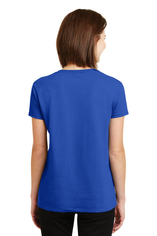Gildan Women's Ultra Cotton 100% US Cotton T-Shirt. 2000L
