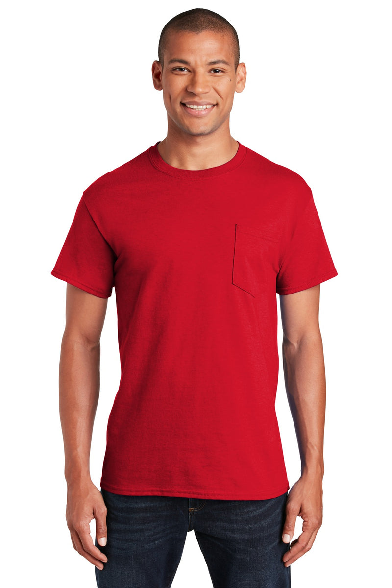 Load image into Gallery viewer, Gildan - Ultra Cotton 100% US Cotton T-Shirt with Pocket.  2300
