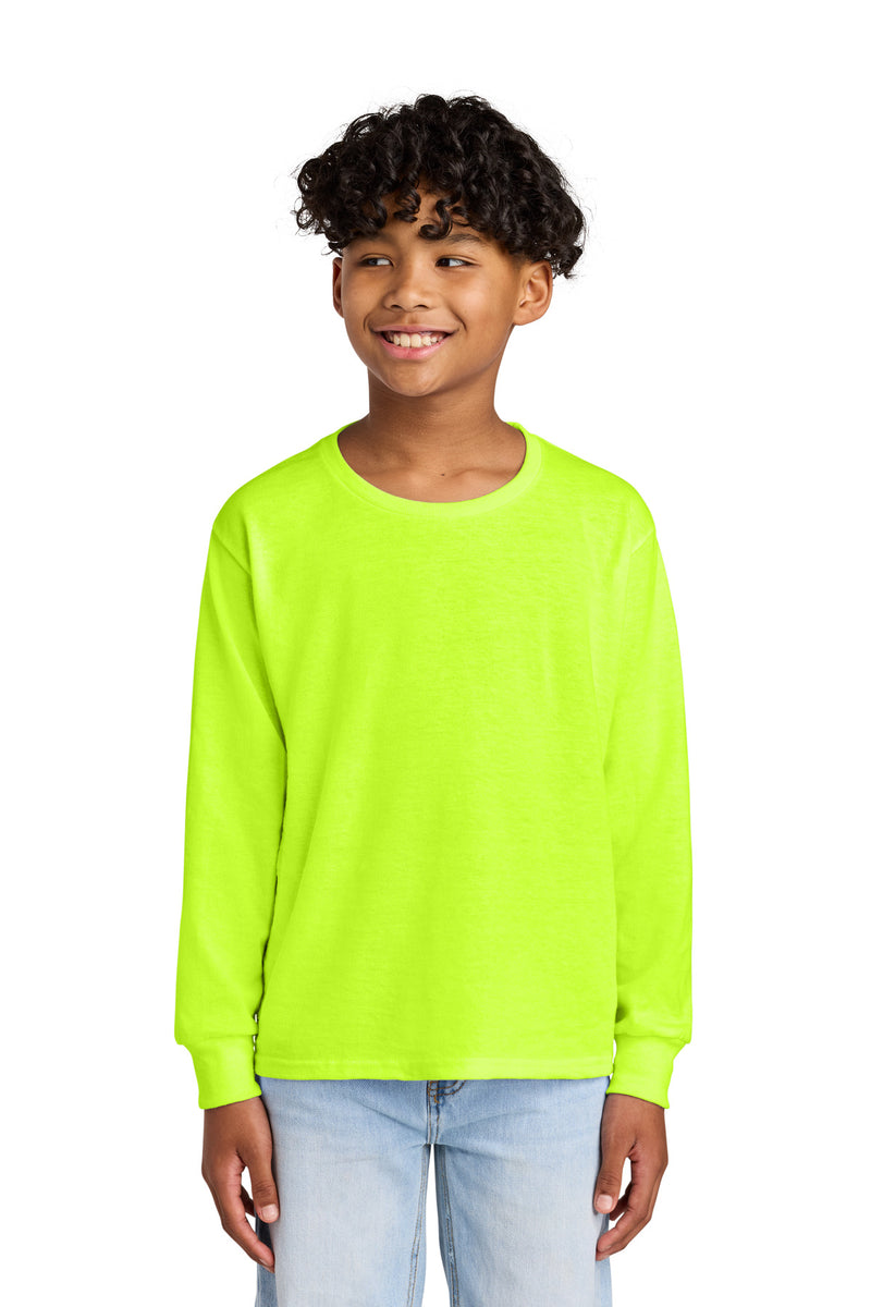 Load image into Gallery viewer, Jerzees Youth Dri-Power 50/50 Cotton/Poly Long Sleeve 29BL
