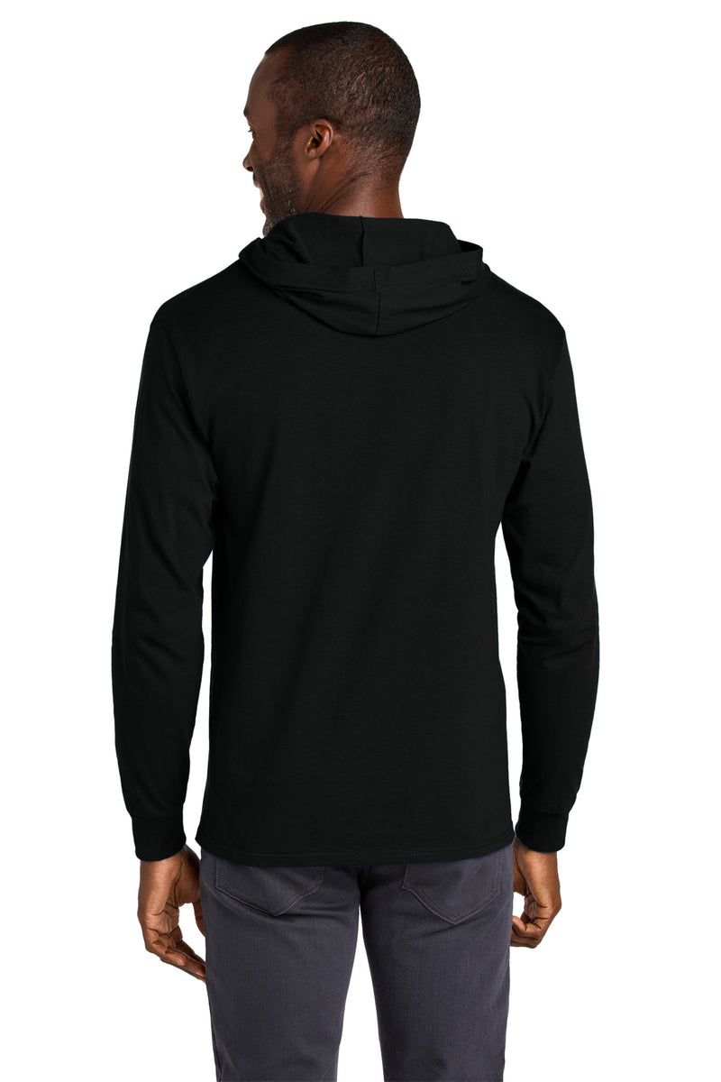 Load image into Gallery viewer, Jerzees Classics Unisex Cotton Long Sleeve Hooded T-Shirt 363LH
