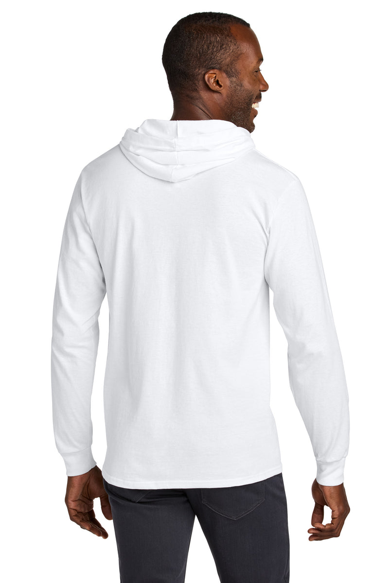 Load image into Gallery viewer, Jerzees Classics Unisex Cotton Long Sleeve Hooded T-Shirt 363LH
