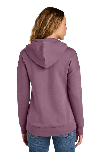 Load image into Gallery viewer, District  Women&#39;s Perfect Weight  Fleece Drop Shoulder Full-Zip Hoodie DT1104
