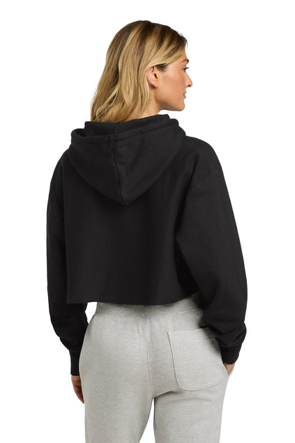 Champion   Women's Reverse Weave   Cropped Cut-Off Hooded Sweatshirt RW01W