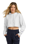 Champion RW01W | Sweatshirt | Women's Reverse Weave Cropped Cut-Off Hooded