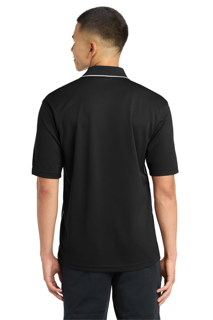 Sport-Tek Dri-Mesh Polo with Tipped Collar and Piping.  K467