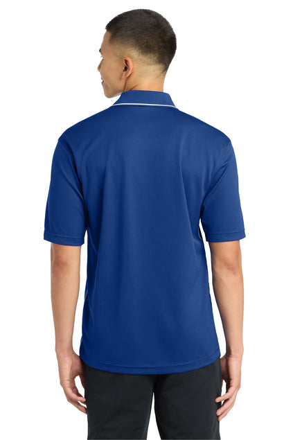 Load image into Gallery viewer, Sport-Tek Dri-Mesh Polo with Tipped Collar and Piping.  K467

