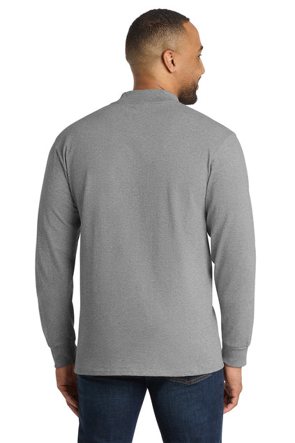Port & Co Essential Mock Turtleneck.  PC61M