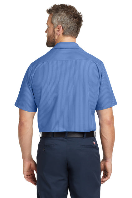 Load image into Gallery viewer, Red Kap Short Sleeve Striped Industrial Work Shirt.  CS20
