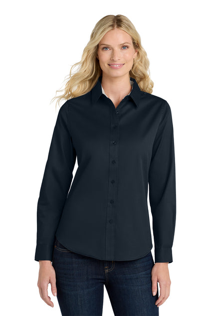 Load image into Gallery viewer, Port Authority® Women&#39;s Long Sleeve Easy Care Shirt L608
