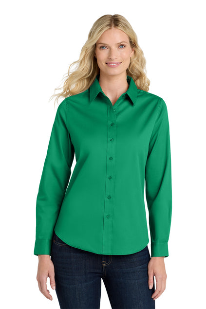 Load image into Gallery viewer, Port Authority® Women&#39;s Long Sleeve Easy Care Shirt L608
