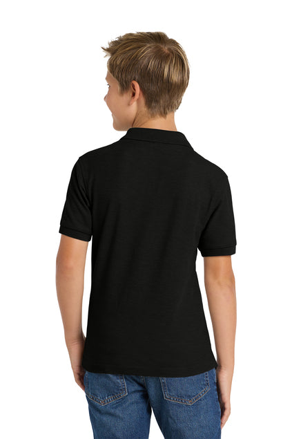 Port Authority Youth Silk Touch Polo.  Y500