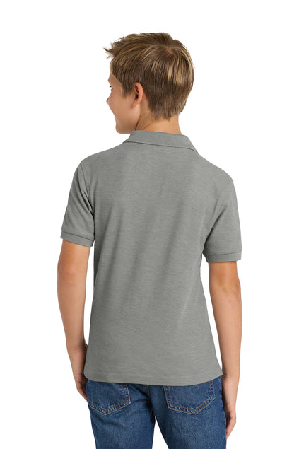 Port Authority Youth Silk Touch Polo.  Y500
