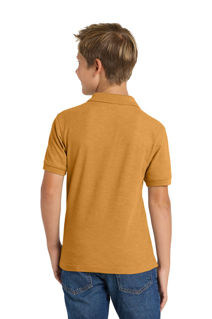 Port Authority Youth Silk Touch Polo.  Y500