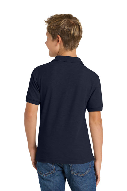 Port Authority Youth Silk Touch Polo.  Y500