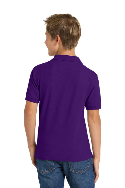 Port Authority Youth Silk Touch Polo.  Y500
