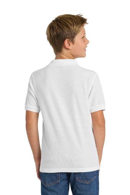 Port Authority Youth Silk Touch Polo.  Y500