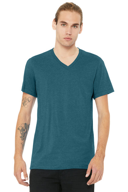 Load image into Gallery viewer, BELLA+CANVAS BC3005CVC | Unisex Heather CVC V-Neck Tee

