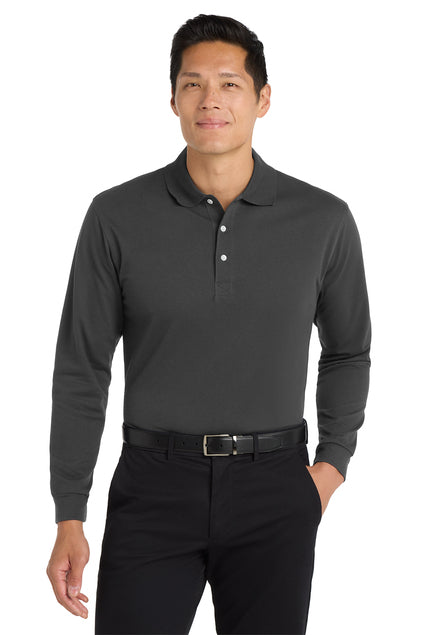 Port Authority Rapid Dry Long Sleeve Polo.  K455LS