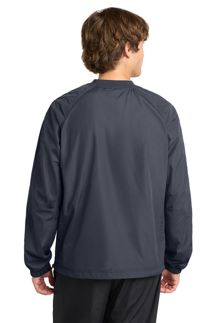 Load image into Gallery viewer, Sport-Tek V-Neck Raglan Wind Shirt. JST72
