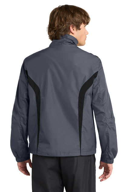Load image into Gallery viewer, Sport-Tek Colorblock Raglan Jacket. JST60
