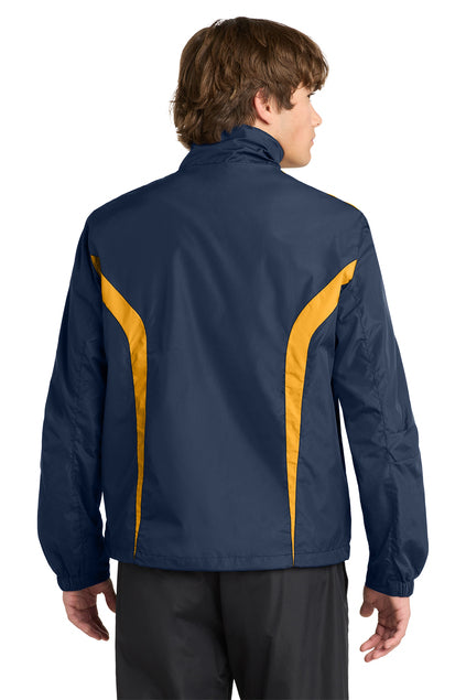 Load image into Gallery viewer, Sport-Tek Colorblock Raglan Jacket. JST60

