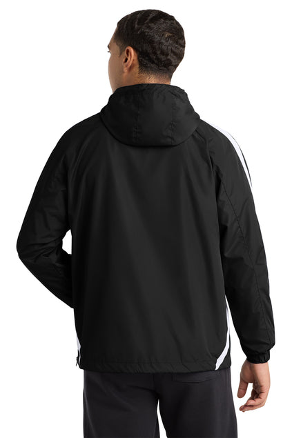 Sport-Tek Colorblock Raglan Anorak. JST63