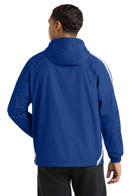Load image into Gallery viewer, Sport-Tek Colorblock Raglan Anorak. JST63
