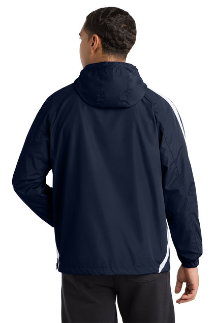 Load image into Gallery viewer, Sport-Tek Colorblock Raglan Anorak. JST63
