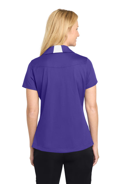 Load image into Gallery viewer, Sport-Tek Women&#39;s Side Blocked Micropique Sport-Wick Polo. LST655
