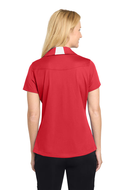 Load image into Gallery viewer, Sport-Tek Women&#39;s Side Blocked Micropique Sport-Wick Polo. LST655
