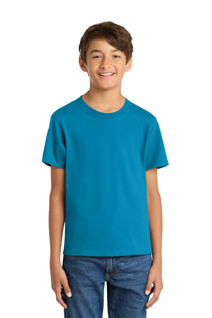 Load image into Gallery viewer, Port &amp; Co™ PC54Y | Youth Core Cotton Tee | 100% Cotton (2)
