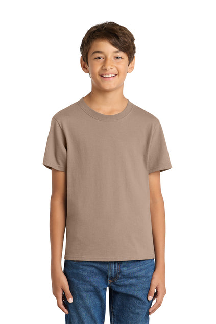 Load image into Gallery viewer, Port &amp; Co™ PC54Y | Youth Core Cotton Tee | 100% Cotton (2)
