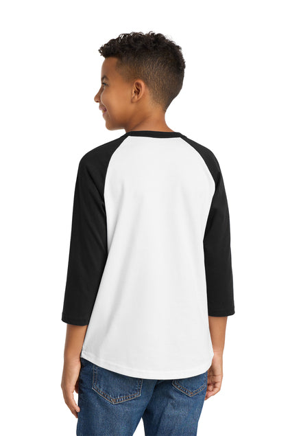Sport-Tek Youth Colorblock Raglan Jersey.  YT200