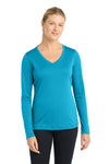 Sport-Tek LST353LS | Tee | Women's Long Sleeve PosiCharge Competitor V-Neck