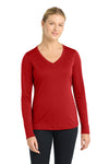 Sport-Tek LST353LS | Tee | Women's Long Sleeve PosiCharge Competitor V-Neck