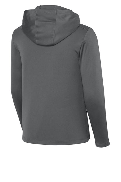 Load image into Gallery viewer, Sport-Tek Youth Posi-UV Pro Long Sleeve Hoodie YST420LSH
