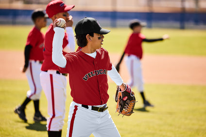 Load image into Gallery viewer, Sport-Tek Youth PosiCharge Tough Mesh Full-Button Jersey YST220
