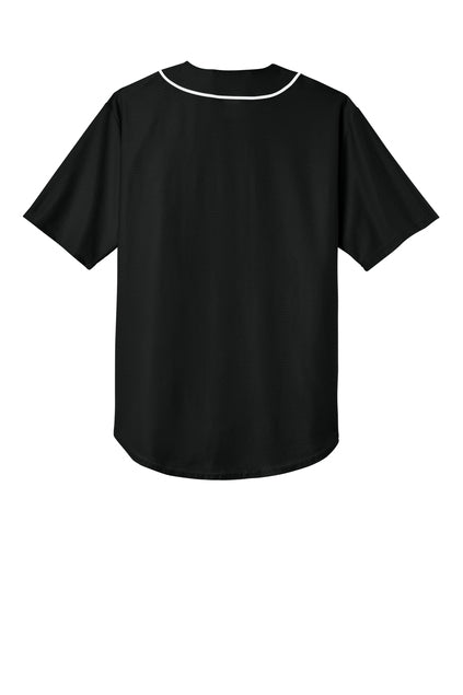 A4 Short Sleeve Full-Button Baseball Top A4N4184