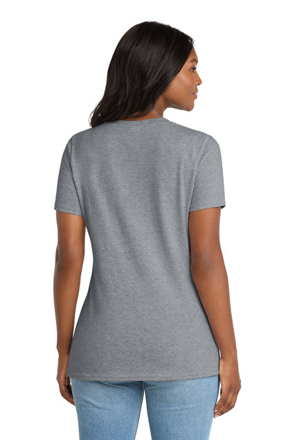 Load image into Gallery viewer, Port &amp; Co™  LPC54V | Women&#39;s Core Cotton V-Neck Tee | 100% Cotton
