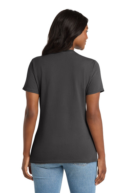 Load image into Gallery viewer, Port &amp; Co™  LPC54V | Women&#39;s Core Cotton V-Neck Tee | 100% Cotton
