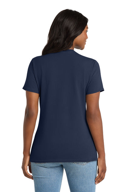 Load image into Gallery viewer, Port &amp; Co™  LPC54V | Women&#39;s Core Cotton V-Neck Tee | 100% Cotton
