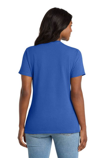 Port & Co™  LPC54V | Women's Core Cotton V-Neck Tee | 100% Cotton (2)