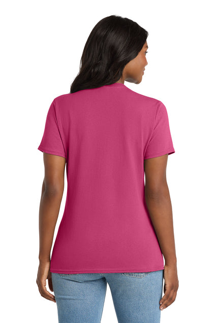 Load image into Gallery viewer, Port &amp; Co™  LPC54V | Women&#39;s Core Cotton V-Neck Tee | 100% Cotton (2)
