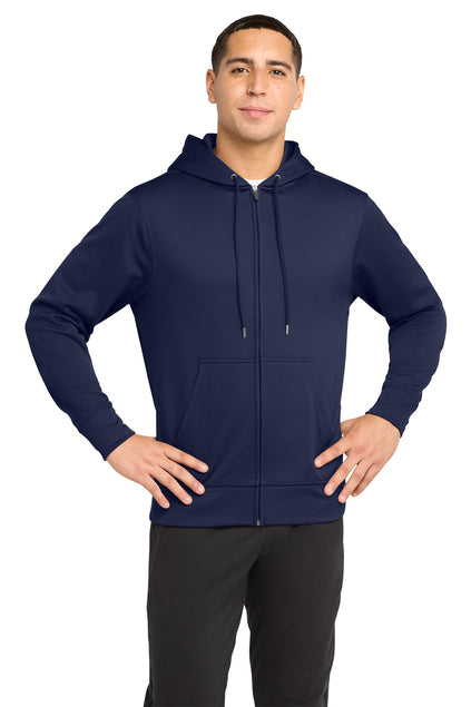 Load image into Gallery viewer, Sport-Tek Sport-Wick Fleece Full-Zip Hooded Jacket.  ST238
